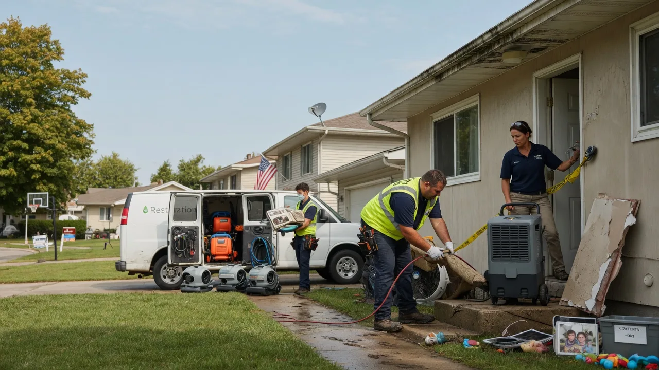 Water Damage Restoration in Arkansas City, KS near me